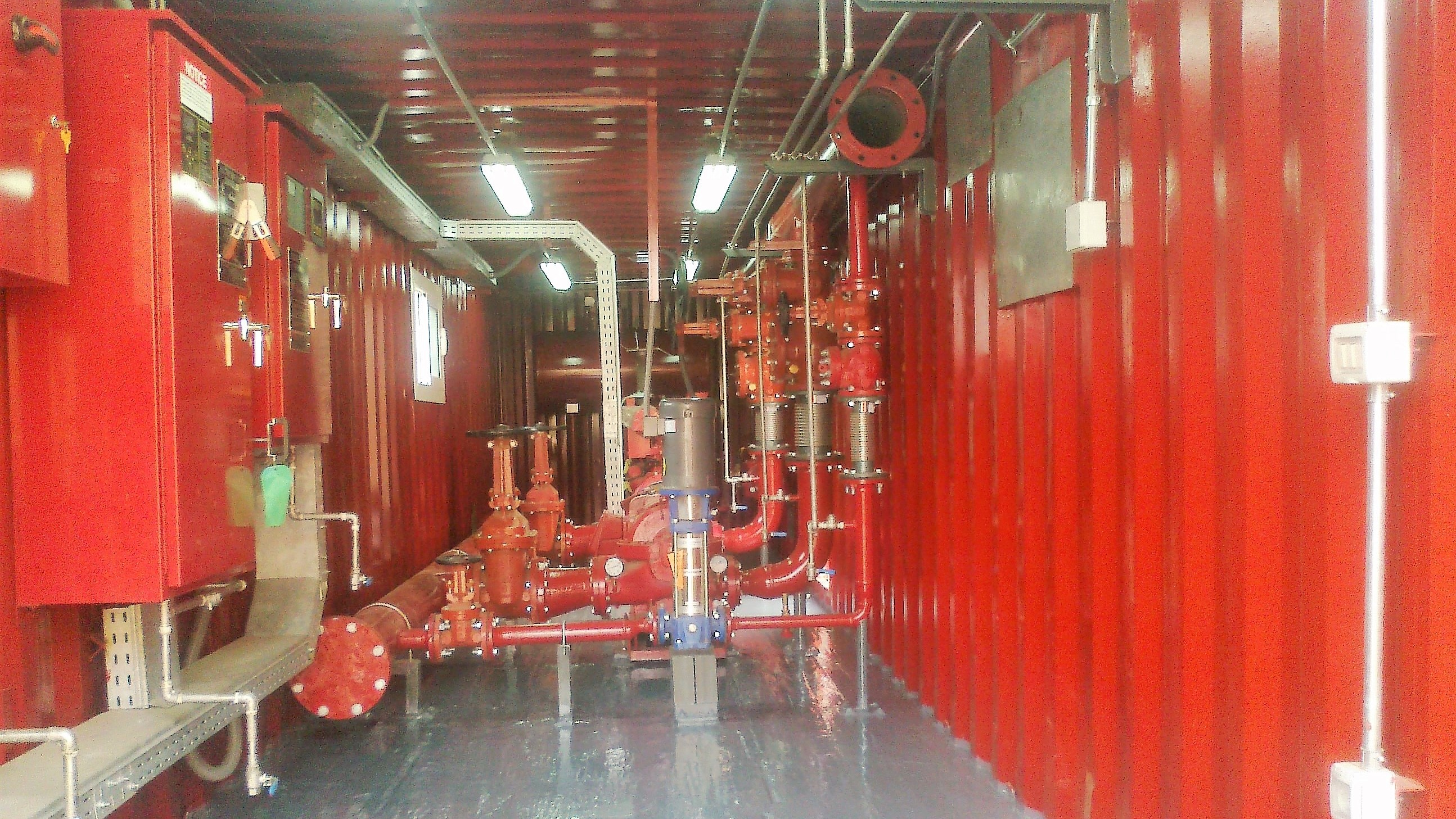 Containerized Fire Fighting Plant